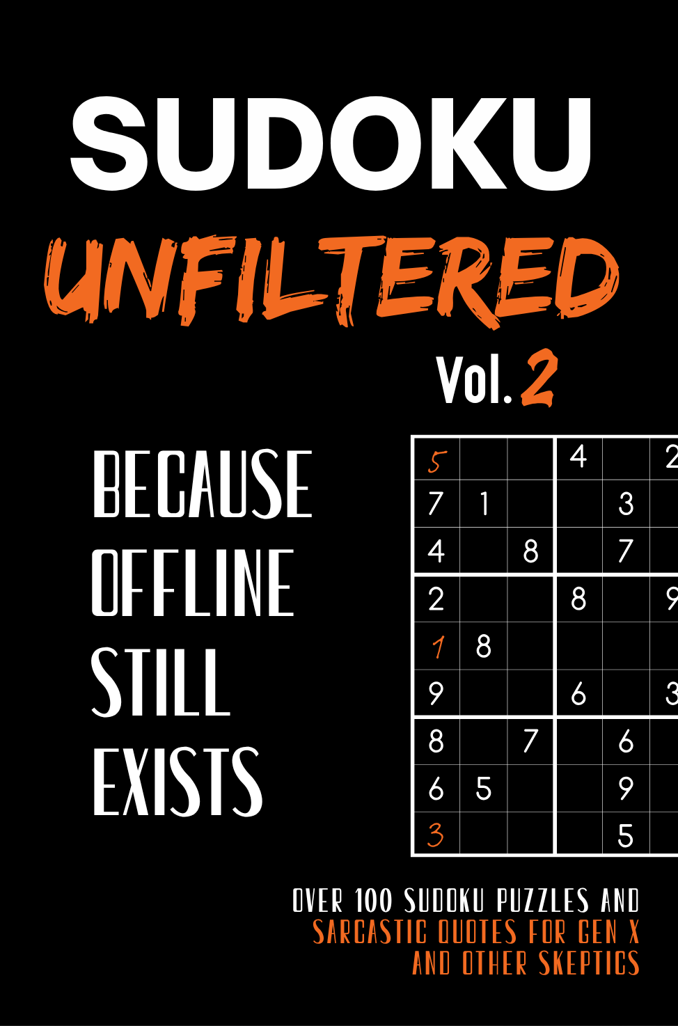 Sudoku Unfiltered Vol. 2 cover
